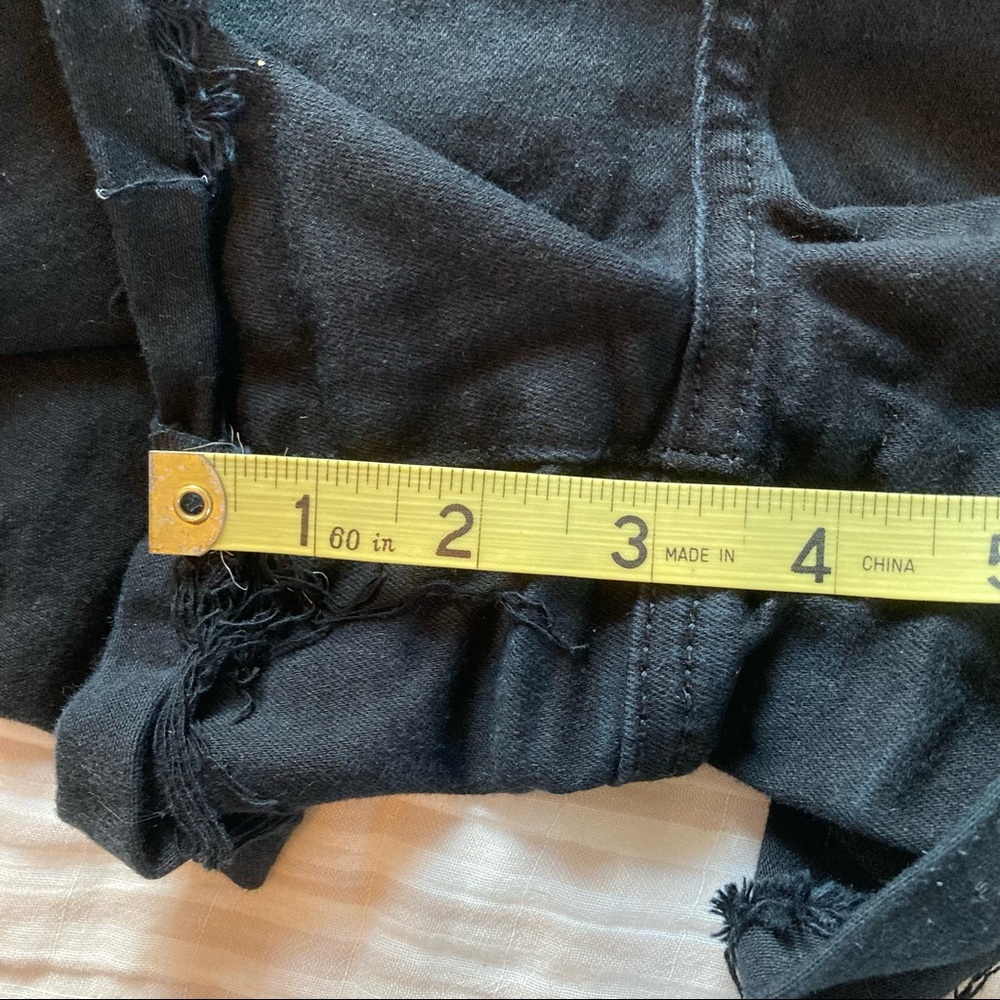 American Eagle Black AE Ne(x)t Level Curvy High-Waisted Short Short - Picture 14 of 14